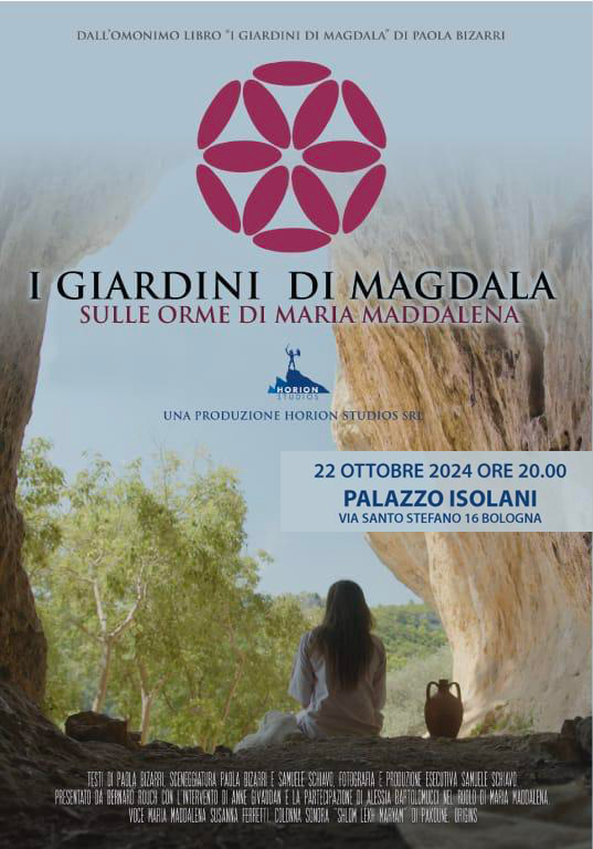 Anteprima del docufilm tratto dal libro 'I Giardini di Magdala' con: Anna Givaudan e Bernard Rouch e l'autrice Paola Bizarri